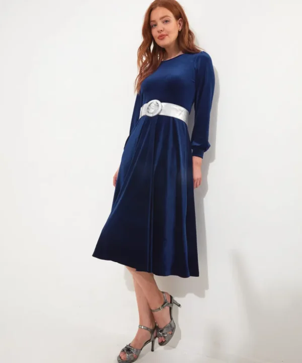 Dresses<Joe Browns Loretta Velour Dress