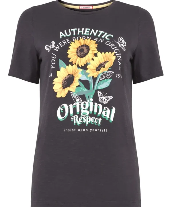 Tops& Tunics & Shirts<Joe Browns Magnificent Sunflower Tee