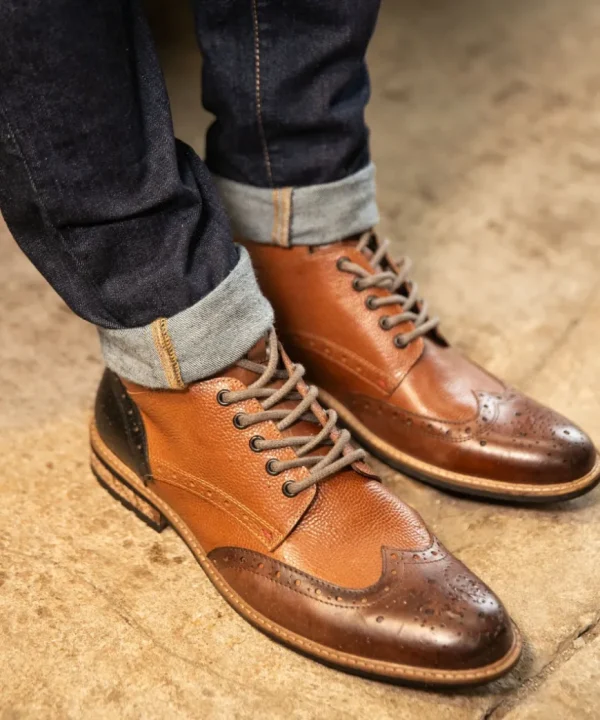 Boots& Shoes & Trainers<Joe Browns Mix Up Premium Leather Boots