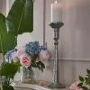 Gifts<Joe Browns Nouveau Distressed Blue Candle Holder