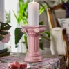 Gifts<Joe Browns Nouveau Pink Grecian Candle Holder