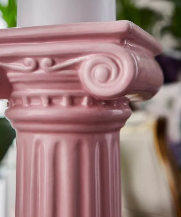 Gifts<Joe Browns Nouveau Pink Grecian Candle Holder
