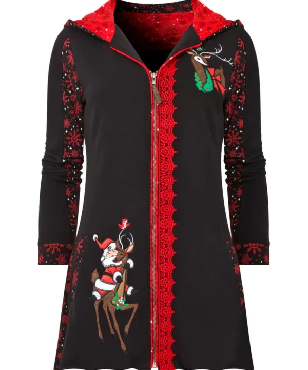 Tops& Tunics & Shirts<Joe Browns Novelty Zip Sweat