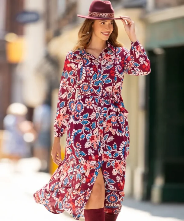Dresses<Joe Browns Oh So Unique Printed Dress