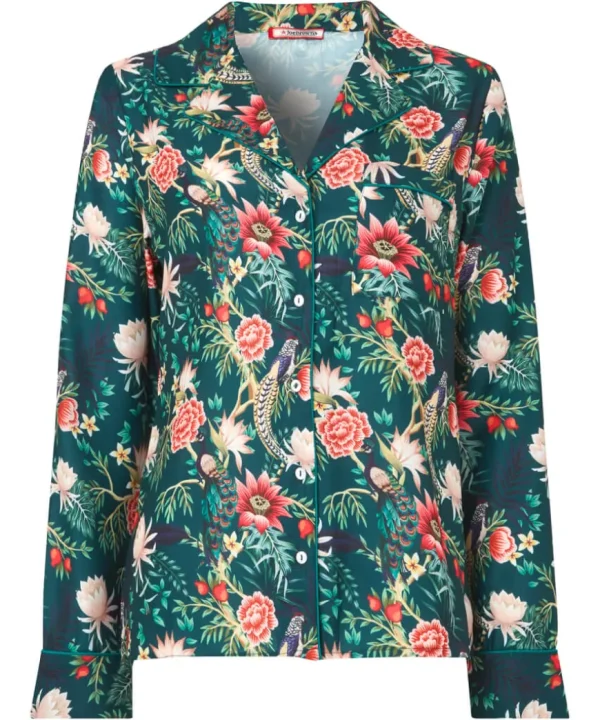 Gifts<Joe Browns Peacock Print Pyjama Top