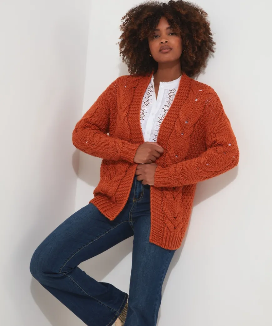 perfect_slouchy_cardigan_0.webp Knitwear & Cardigans<Joe Browns Perfect Slouchy Cardigan