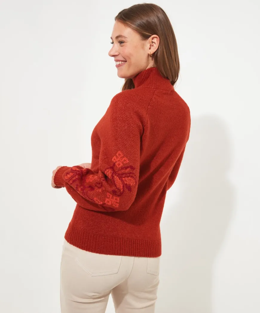 perfectly_paisley_jumper_2.webp Knitwear & Cardigans<Joe Browns Perfectly Paisley Jumper