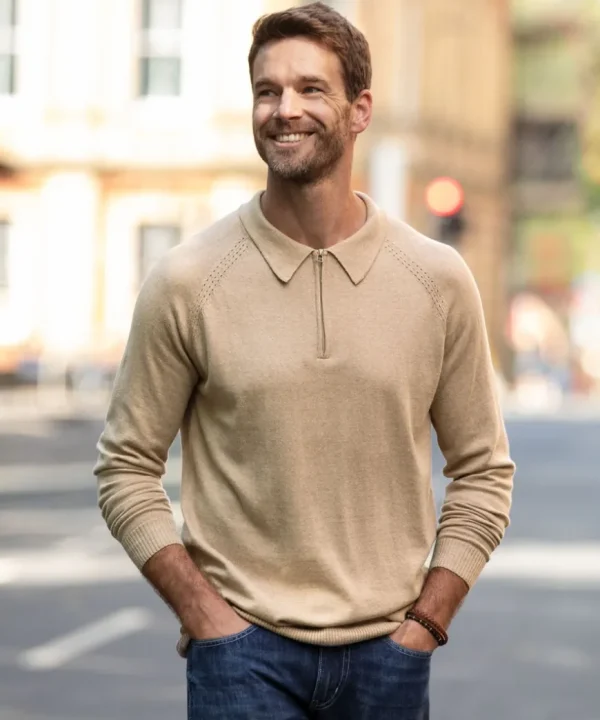 Knitwear & Jumpers<Joe Browns Premium Knitted Polo