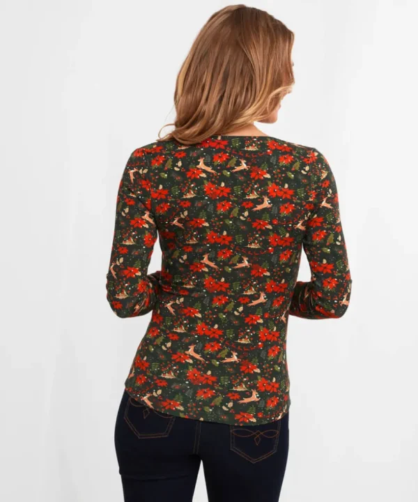 Tops& Tunics & Shirts<Joe Browns Radiant Reindeer Wrap Top