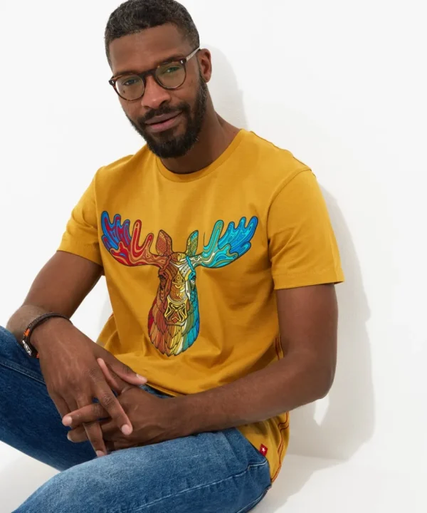 T-Shirts & Tops<Joe Browns Rainbow Stag Tee