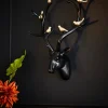 Home Accessories<Joe Browns Rebel Deer Head With Gold Birds