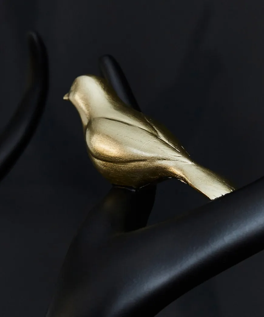 rebel_deer_head_with_gold_2.webp Home Accessories<Joe Browns Rebel Deer Head With Gold Birds
