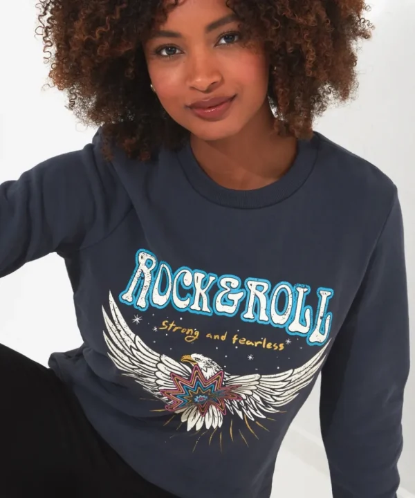 Tops& Tunics & Shirts<Joe Browns Rock & Roll Sweatshirt