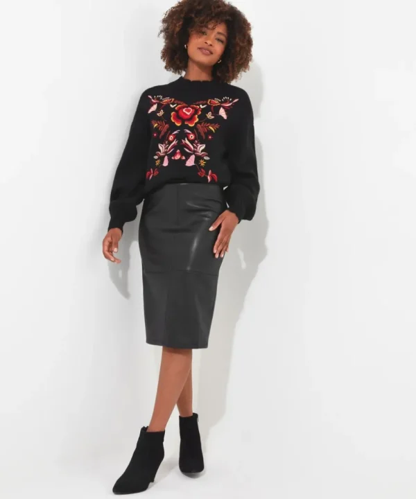 Skirts<Joe Browns Rock It Pu Pencil Skirt