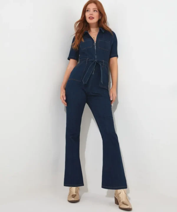 Jeans & Trousers<Joe Browns Roxie Denim Jumpsuit