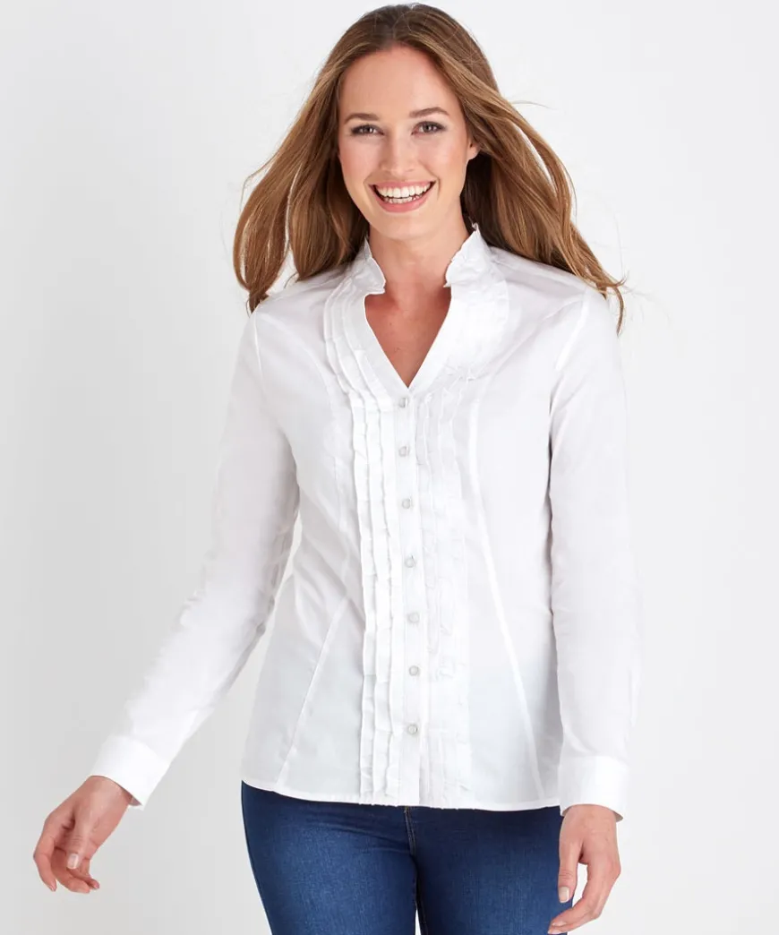 ruffle_blouse_0.webp Tops& Tunics & Shirts<Joe Browns Ruffle Blouse