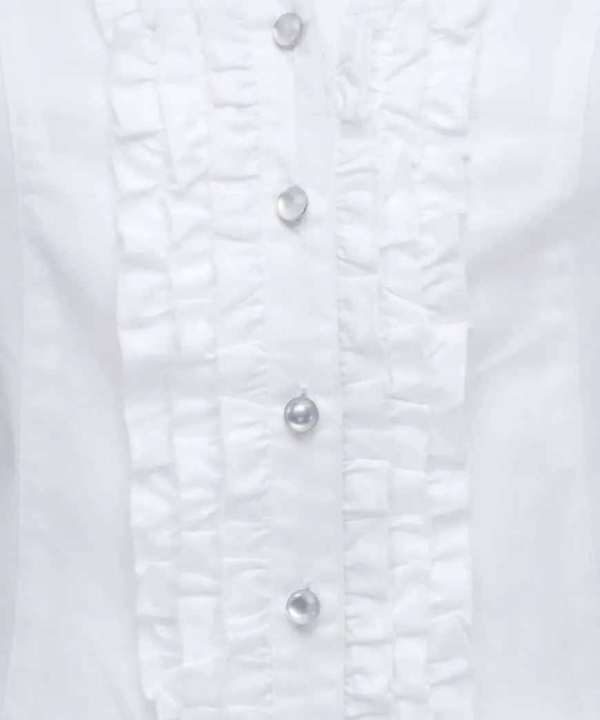 ruffle_blouse_3.webp Tops& Tunics & Shirts<Joe Browns Ruffle Blouse