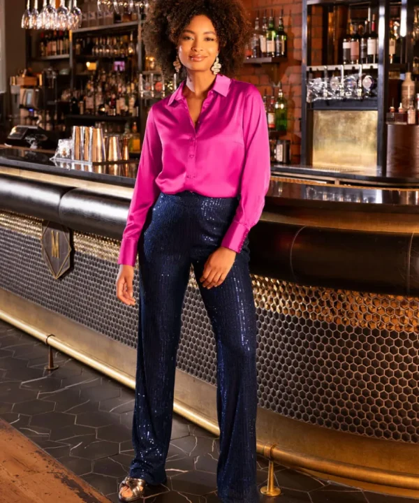 Jeans & Trousers<Joe Browns Sassy Sequin Trousers