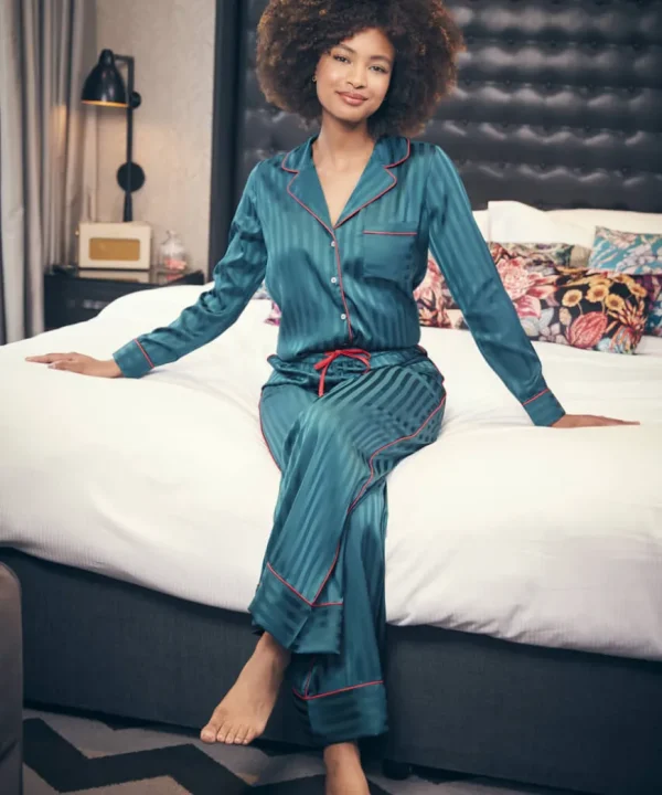 Gifts<Joe Browns Satin Stripe Pyjama Bottoms