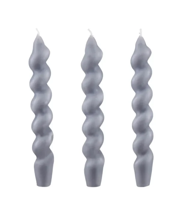Gifts<Joe Browns Set Of 3 Chunky Twist Taper Candle