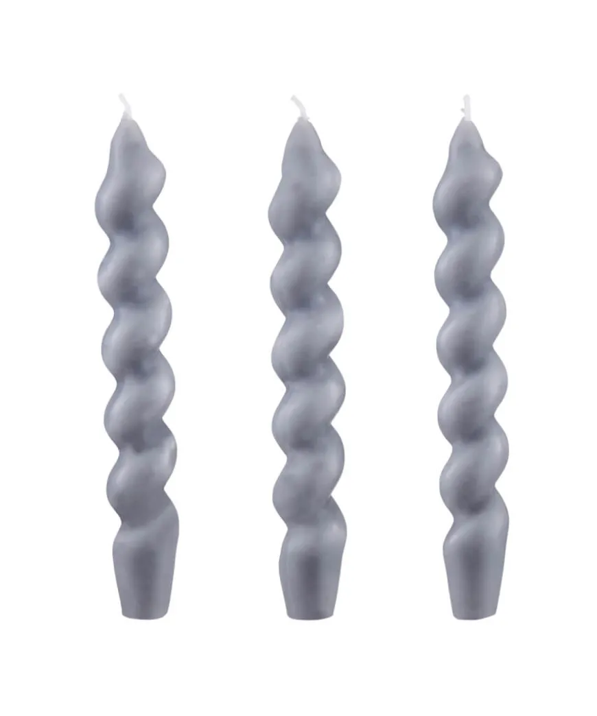 set_of__chunky_twist_tape_1.webp Gifts<Joe Browns Set Of 3 Chunky Twist Taper Candle