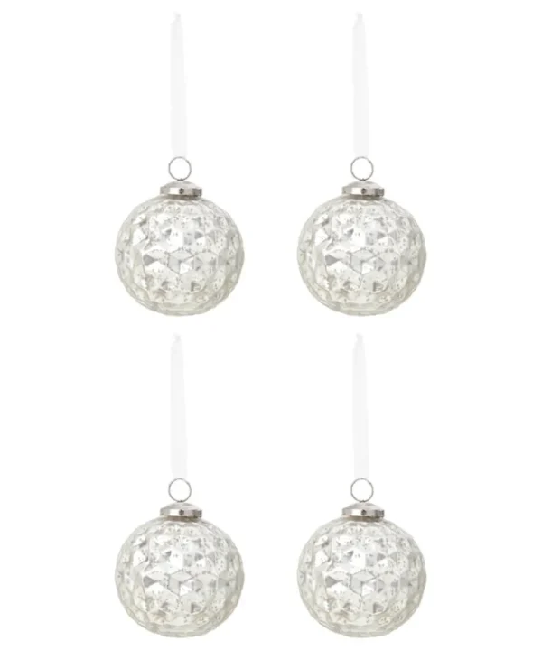 Gifts<Joe Browns Set Of 4 Honeycomb Christmas Baubles