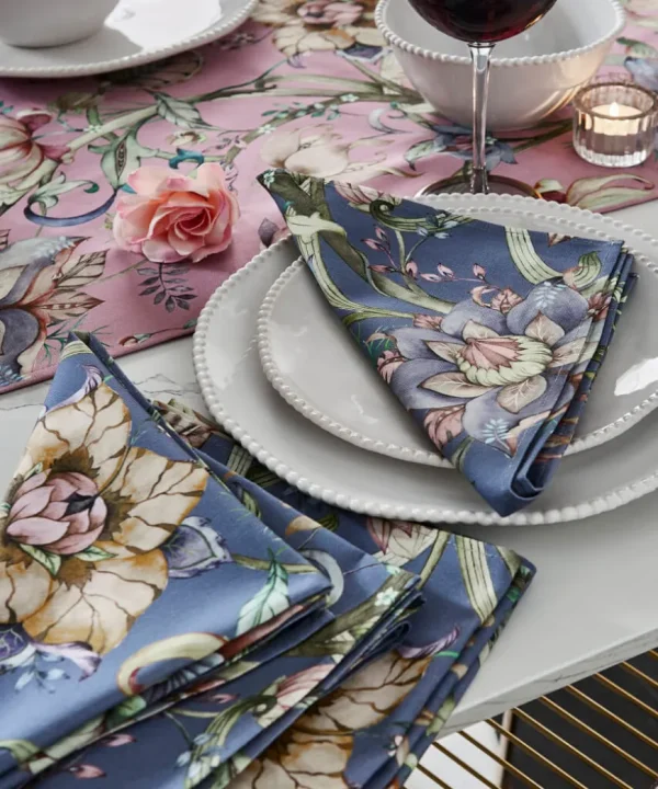 Tableware & Dining<Joe Browns Set Of 4 Nostalgic Nouveau Cotton Napkins