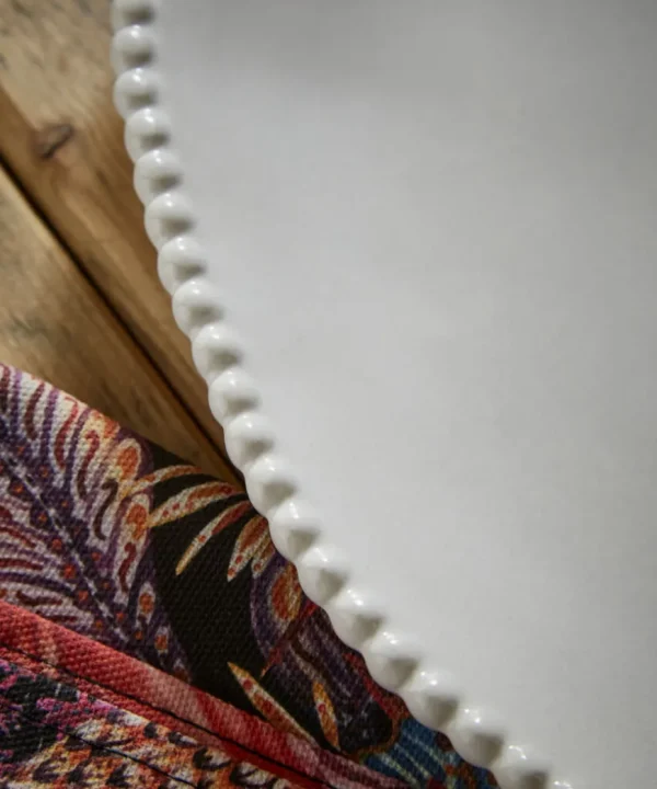Home Accessories<Joe Browns Set Of 4 Organic Beaded Dinner Plates
