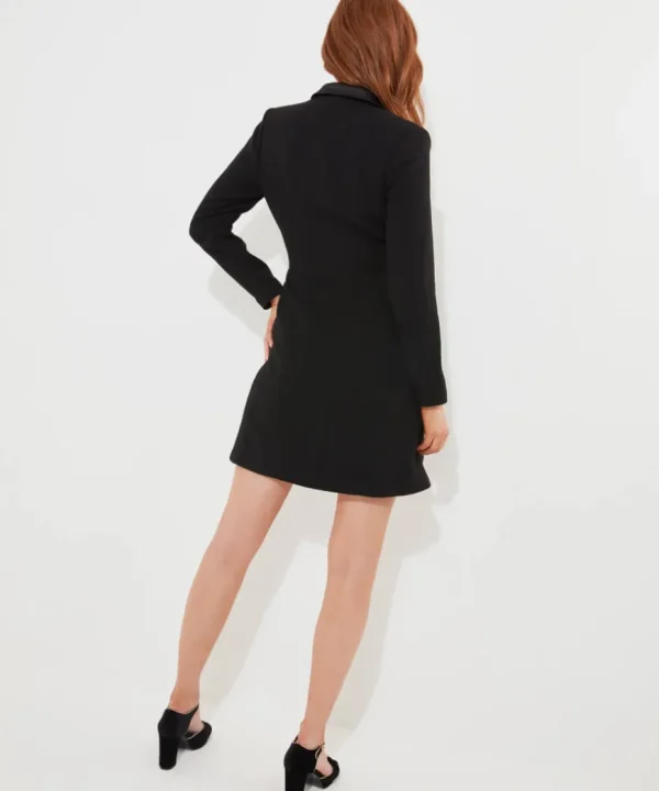 Dresses<Joe Browns Sexy Tuxedo Wrap Dress