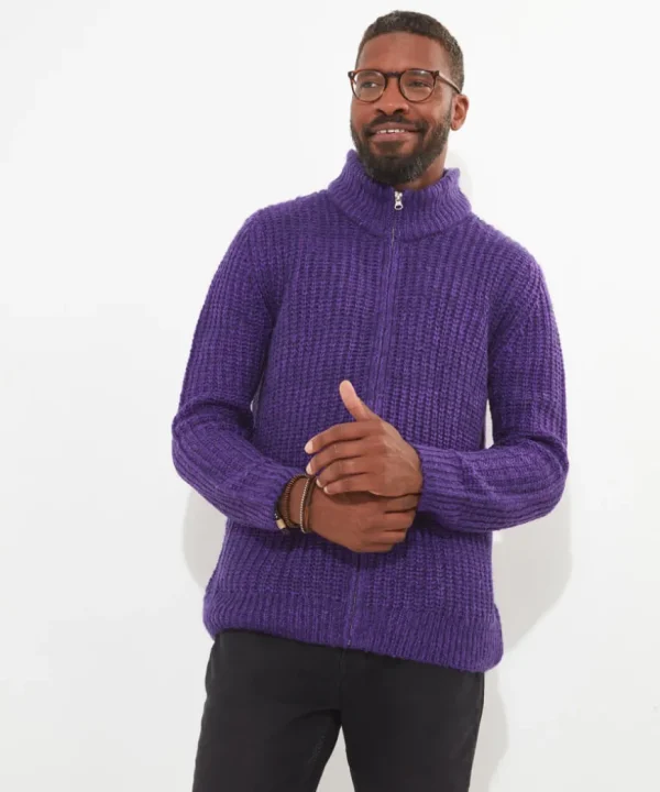 Knitwear & Jumpers<Joe Browns Shore Zip Through Knit