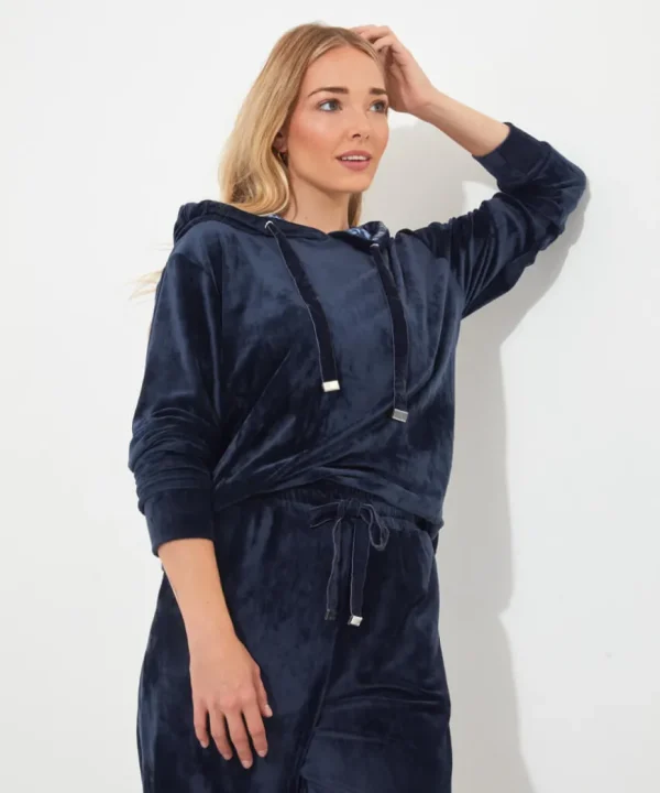 Tops& Tunics & Shirts<Joe Browns Sloe Joes Velour Hoody