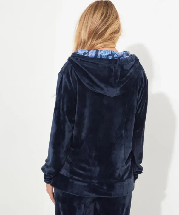 Tops& Tunics & Shirts<Joe Browns Sloe Joes Velour Hoody