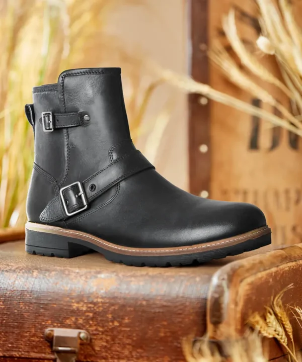 Boots& Shoes & Trainers<Joe Browns Snake Pass Leather Biker Boots