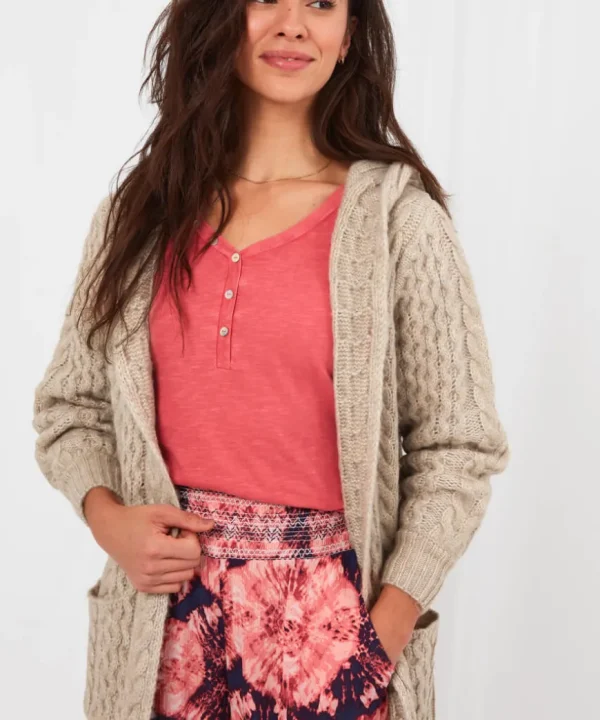 Knitwear & Cardigans<Joe Browns Snuggle Chunky Knit Cardigan