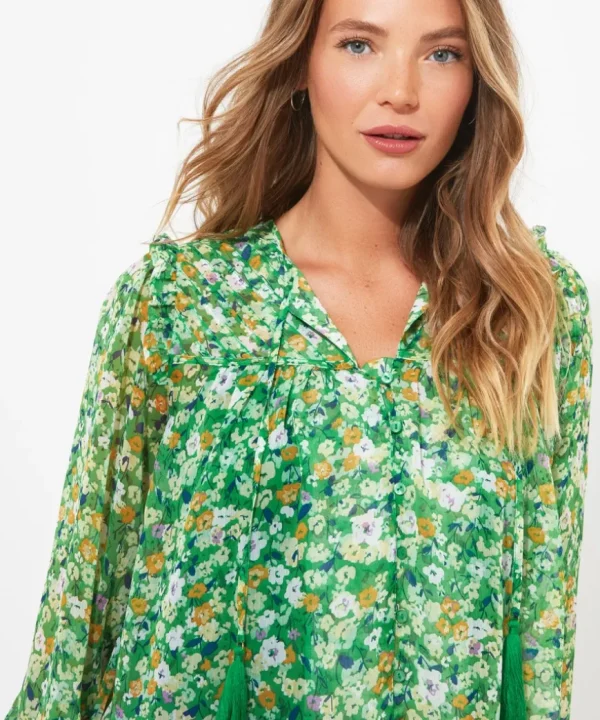 Tops& Tunics & Shirts<Joe Browns Spring Greens Top