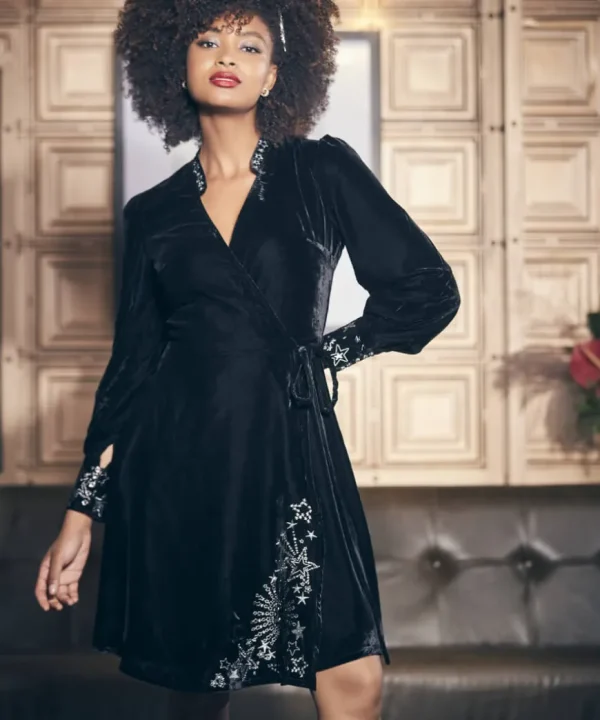 Dresses<Joe Browns Starlight Velvet Dress