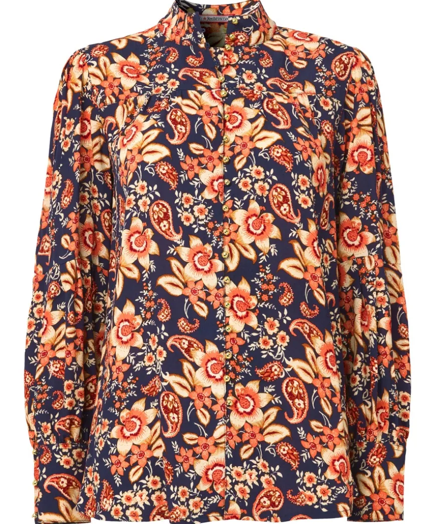 stunning_button_blouse_1.webp Tops& Tunics & Shirts<Joe Browns Stunning Button Blouse