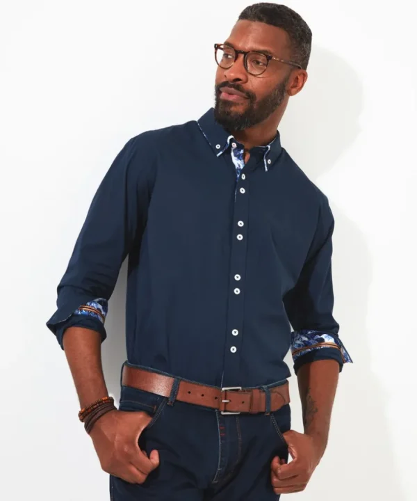 Shirts<Joe Browns Stylish Double Collar Shirt