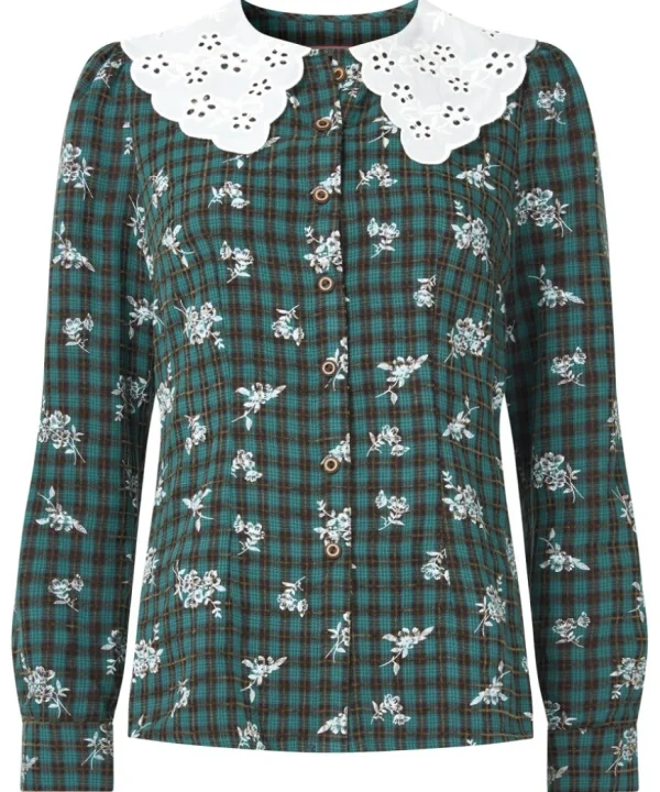 Tops& Tunics & Shirts<Joe Browns Tess Vintage Collar Blouse