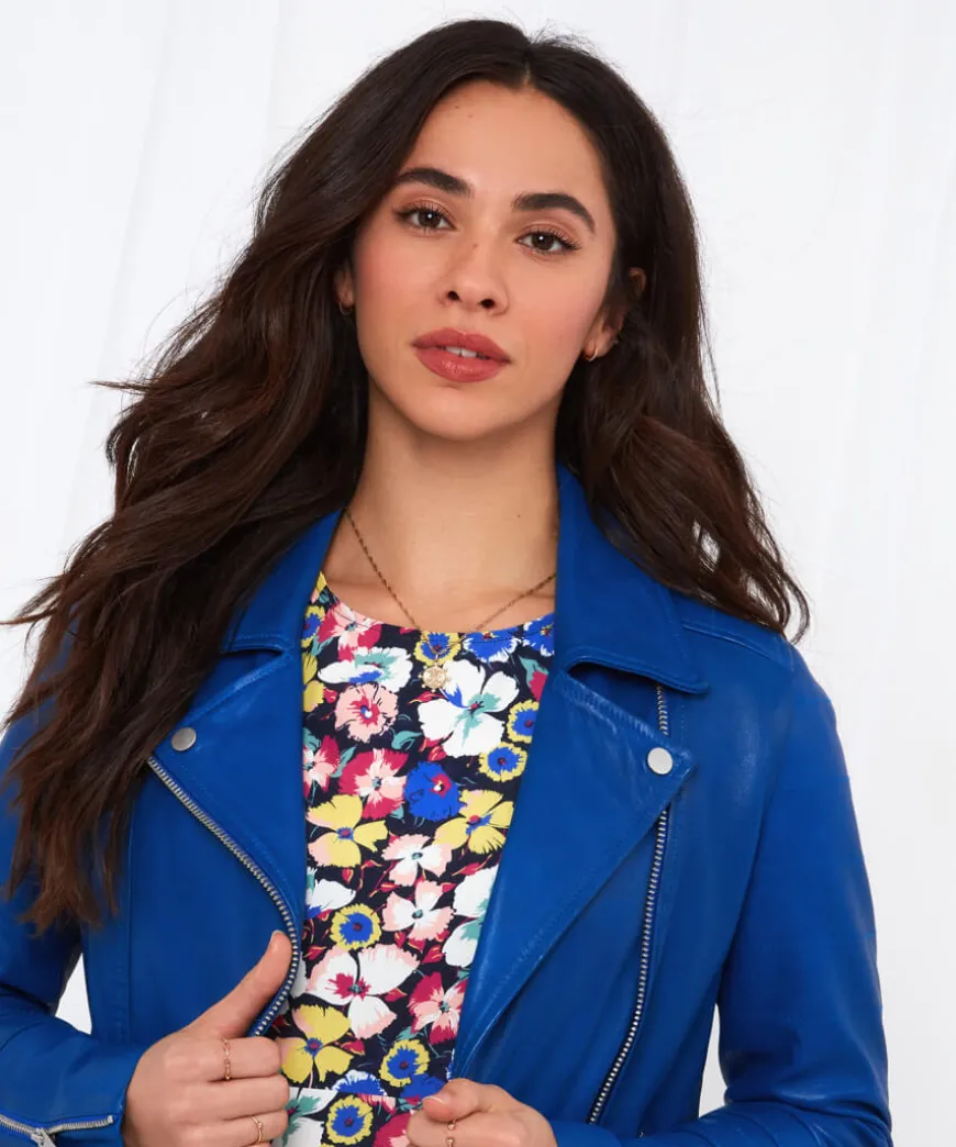the_cassie_leather_jacket_4.webp Coats & Jackets<Joe Browns The Cassie Leather Jacket