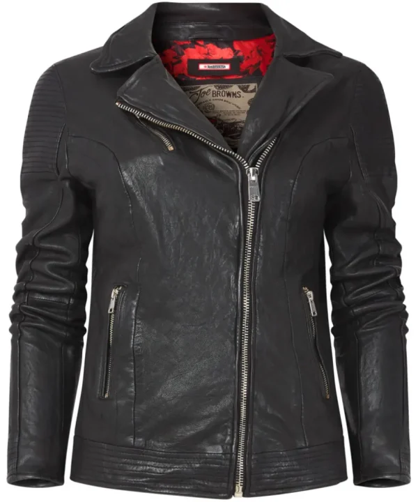 Coats & Jackets<Joe Browns The Forever Black Leather Jacket