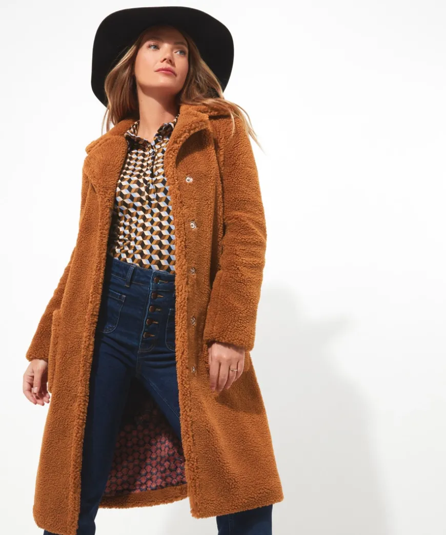 totally_teddy_coat_0.webp Coats & Jackets<Joe Browns Totally Teddy Coat
