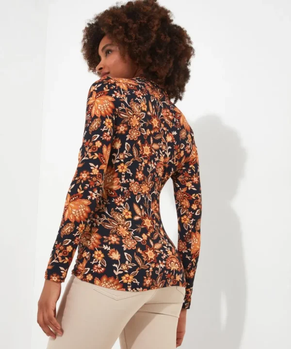 Tops& Tunics & Shirts<Joe Browns Twist Front Printed Jersey Top