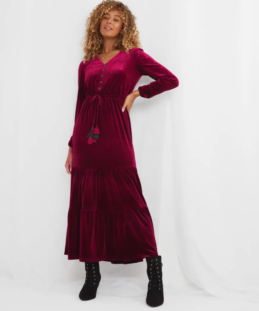 velvet_perfection_dress_2.webp Dresses<Joe Browns Velvet Perfection Dress