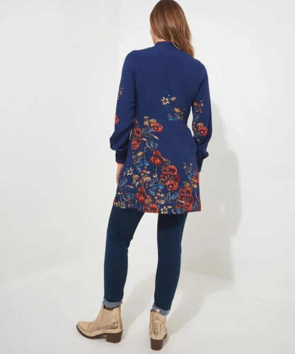 Tops& Tunics & Shirts<Joe Browns Vibrant Florals Tunic Dress