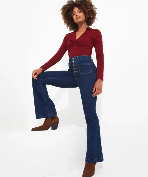 Jeans & Trousers<Joe Browns Vintage Valerie Flared Jeans