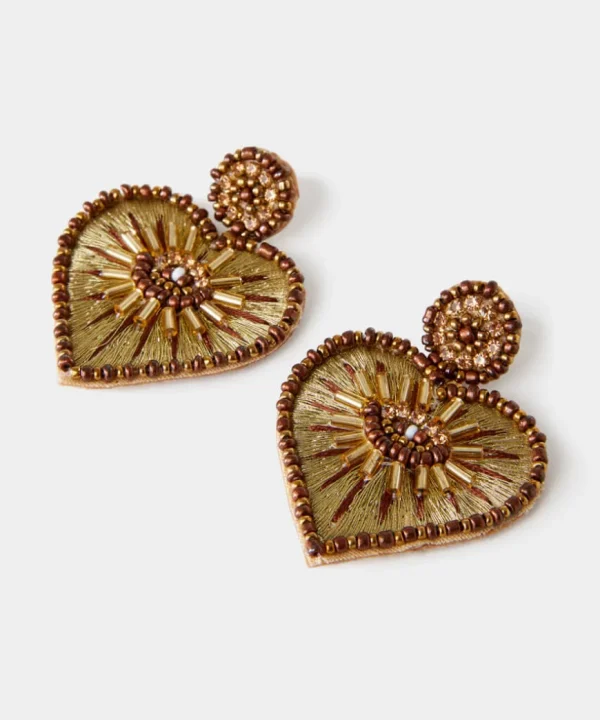 Gifts<Joe Browns Warm Heart Beaded Earrings