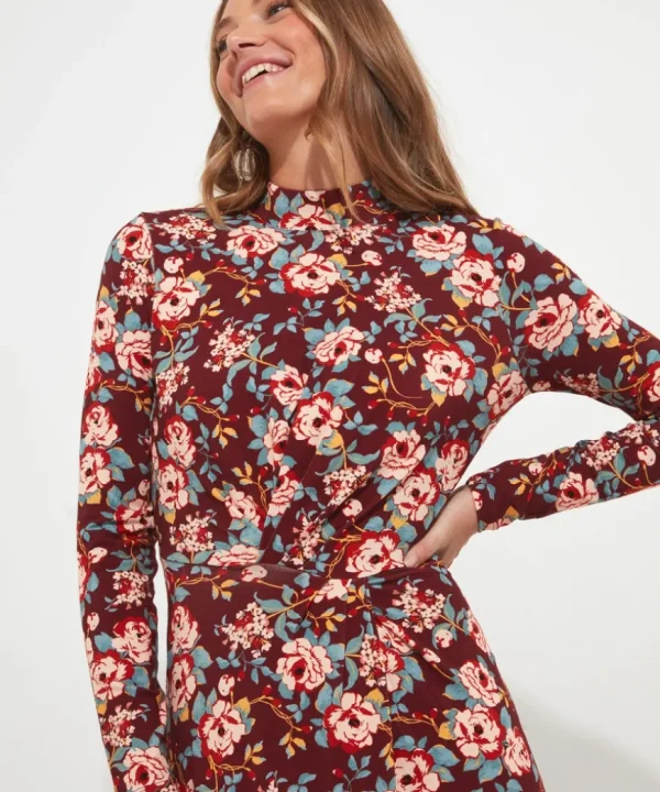Dresses<Joe Browns Winter Florals Jersey Dress
