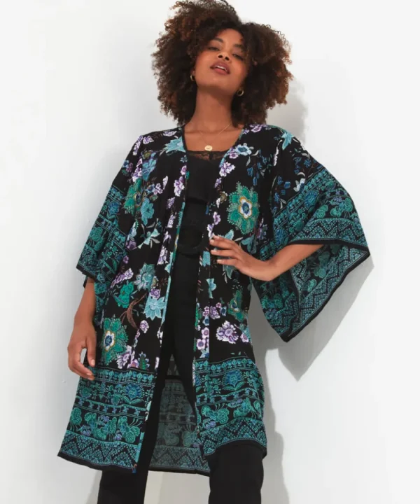 Tops& Tunics & Shirts<Joe Browns Winter Walks Kimono