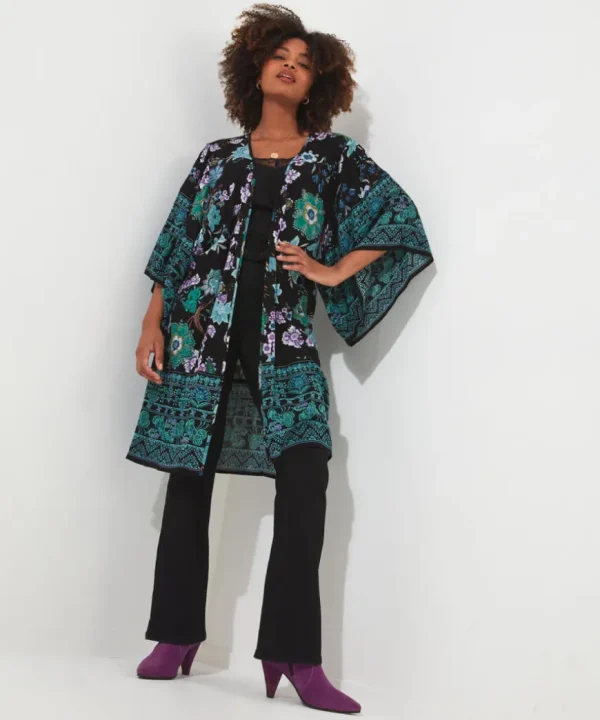Tops& Tunics & Shirts<Joe Browns Winter Walks Kimono